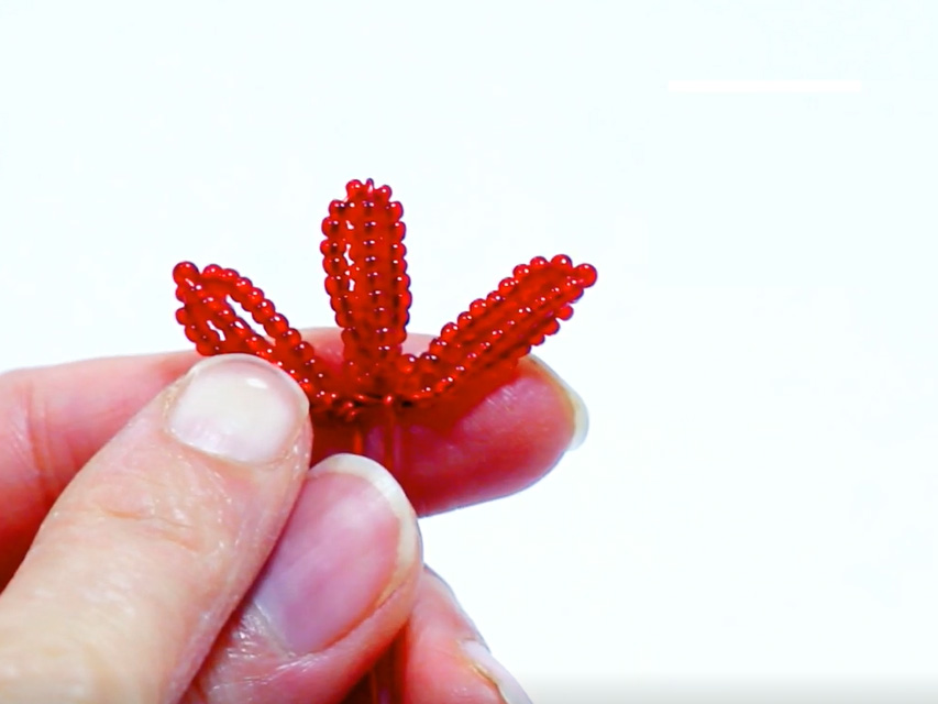 French beaded flower techniques | Bead Flora Studio - Learn French ...