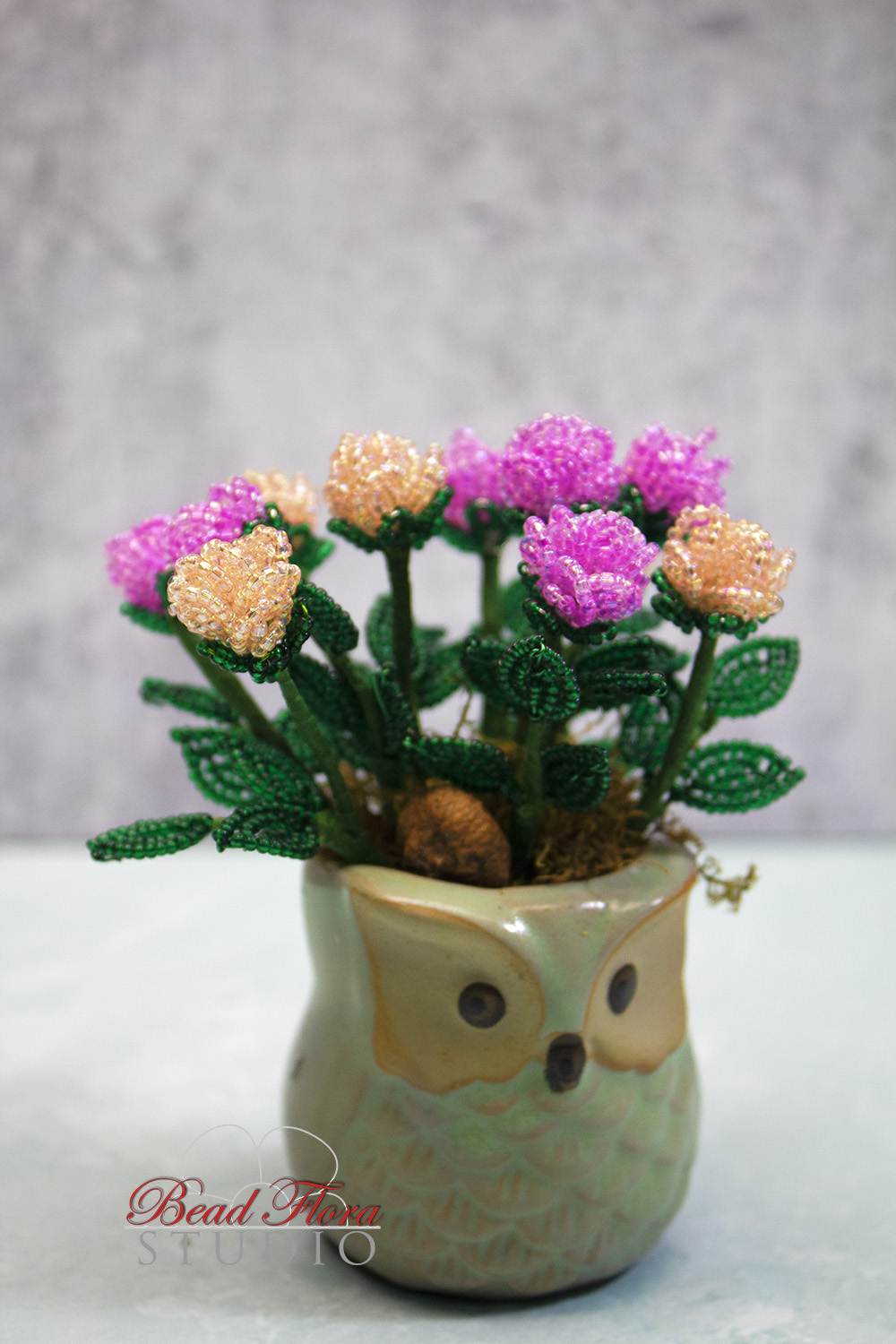 How To: French Beaded Rosebud Arrangement